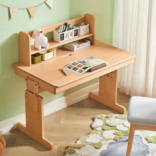 Scandinavian Wood Kids Study Table ELEVATE Good to Know Preview-1