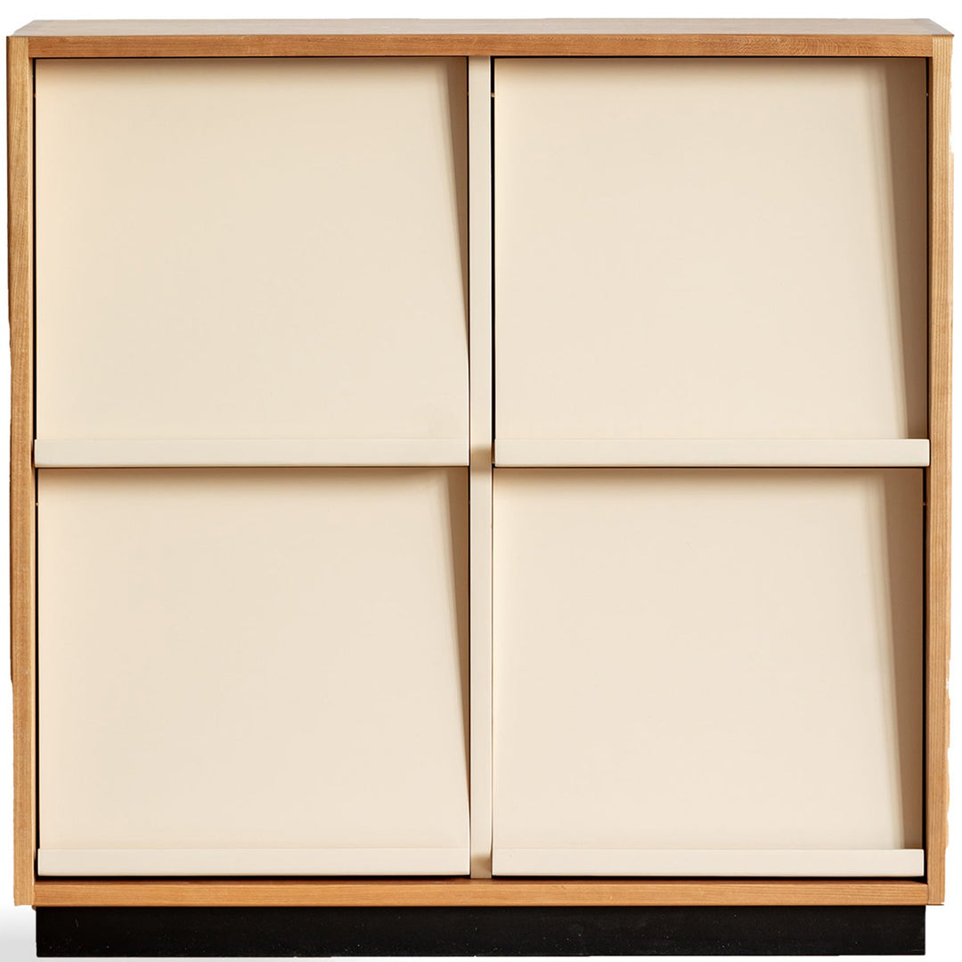 Scandinavian Cherry Wood Modular Cabinet TIME
