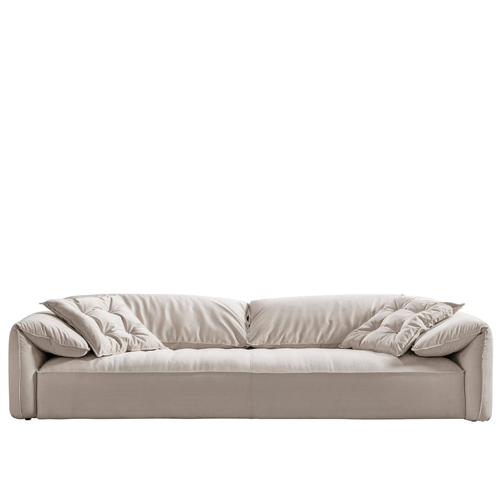 Contemporary Suede Fabric 4 Seater Sofa CASABLANCA