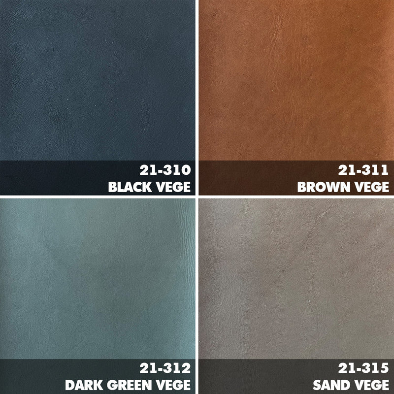 Scandinavian Genuine Leather 1 Seater Sofa CROSSMAN Color Swatches