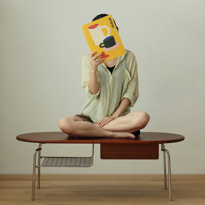 Bauhaus boxwood coffee table cloud material variants.