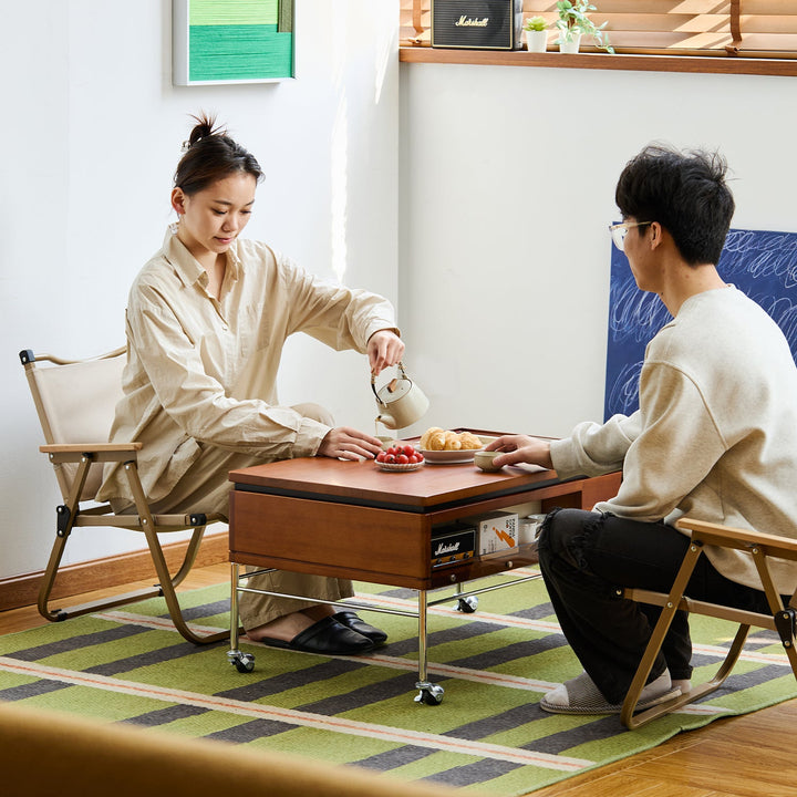Vintage Boxwood Coffee Table PINECONE