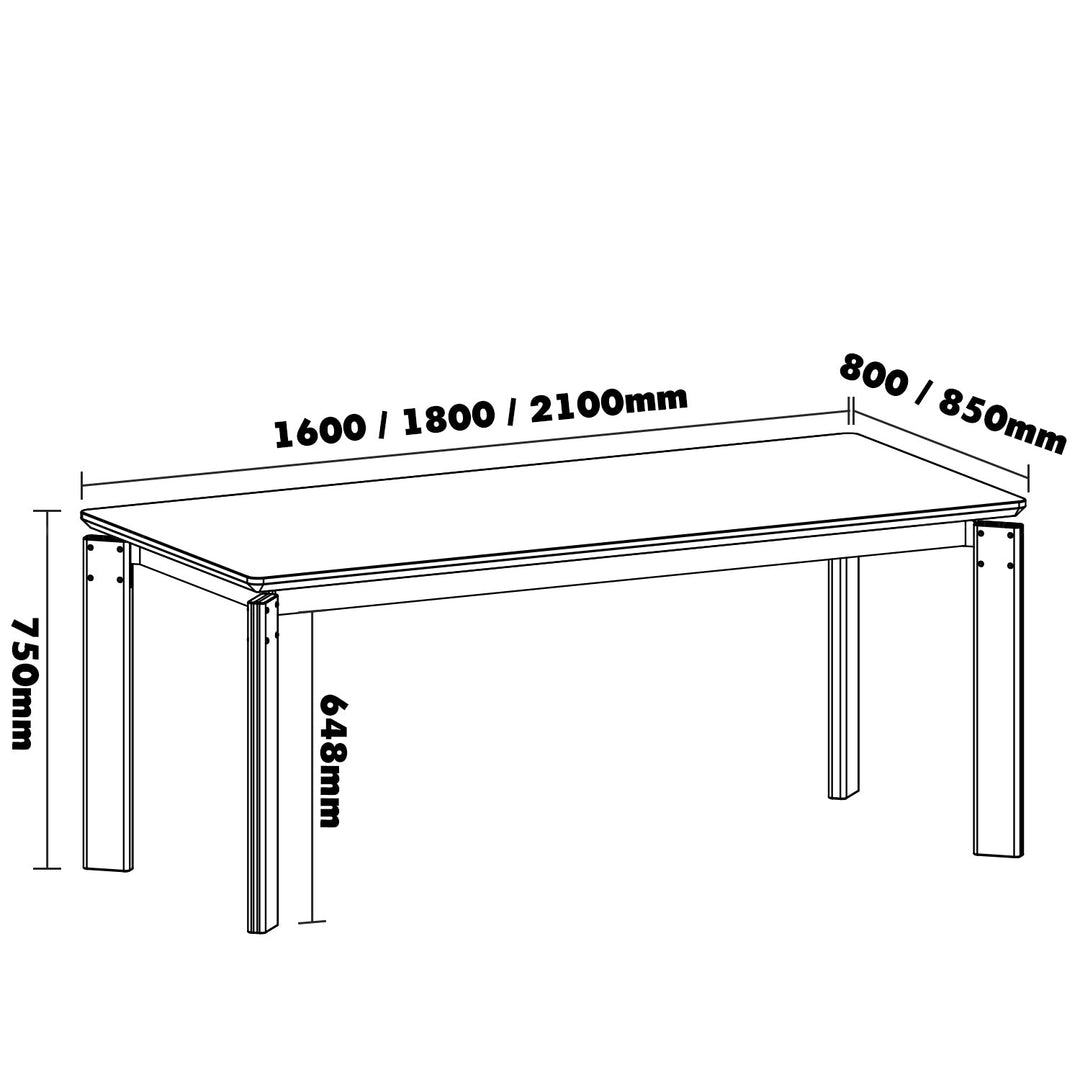 Vintage Boxwood Dining Table ESSAN