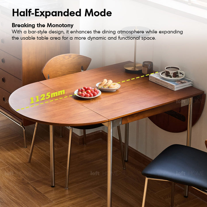 Vintage Boxwood Extendable Oval Dining Table SEASON