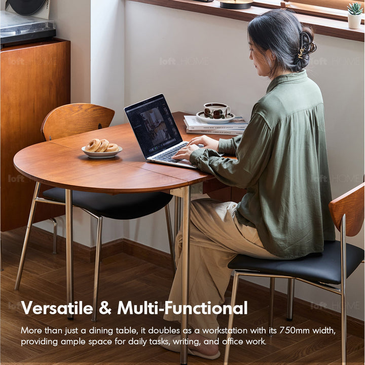 Vintage Boxwood Extendable Oval Dining Table SEASON