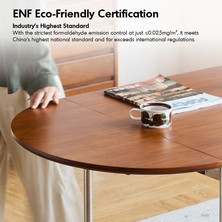 Vintage Boxwood Extendable Oval Dining Table SEASON