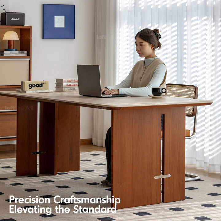 Vintage Boxwood Sintered Stone Dining Table ROMA