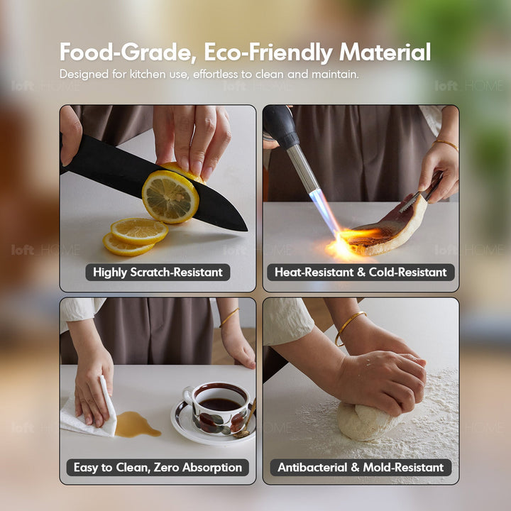 Vintage Boxwood Stainless Steel Round Dining Table TULIP