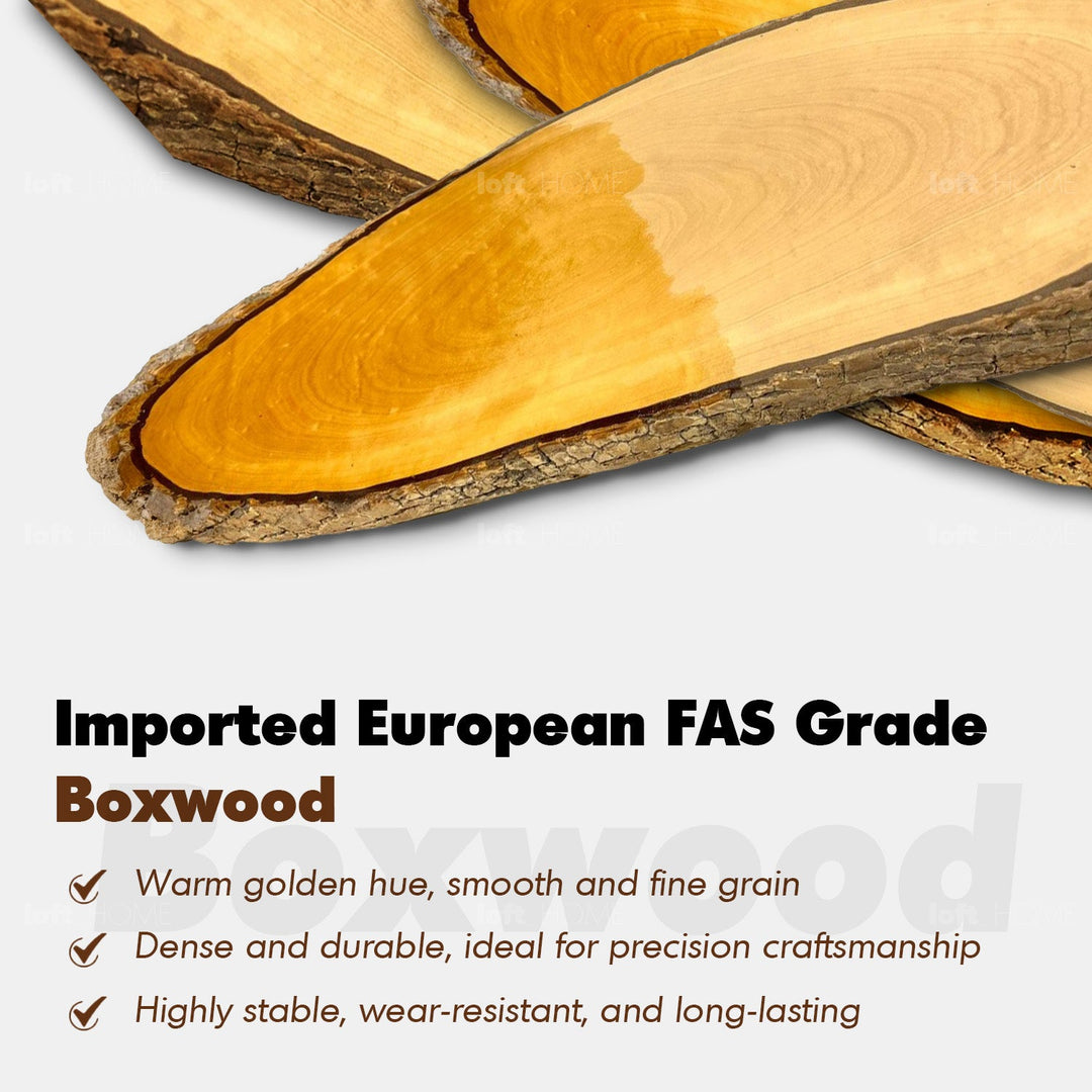 Vintage Boxwood Stainless Steel Round Dining Table TULIP