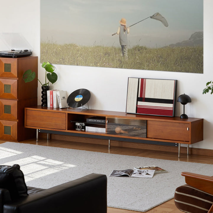 Vintage Boxwood TV Console BACH