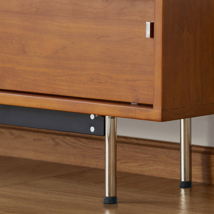 Bauhaus boxwood tv console bach color swatches.
