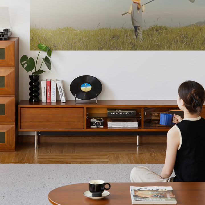 Vintage Boxwood TV Console BACH