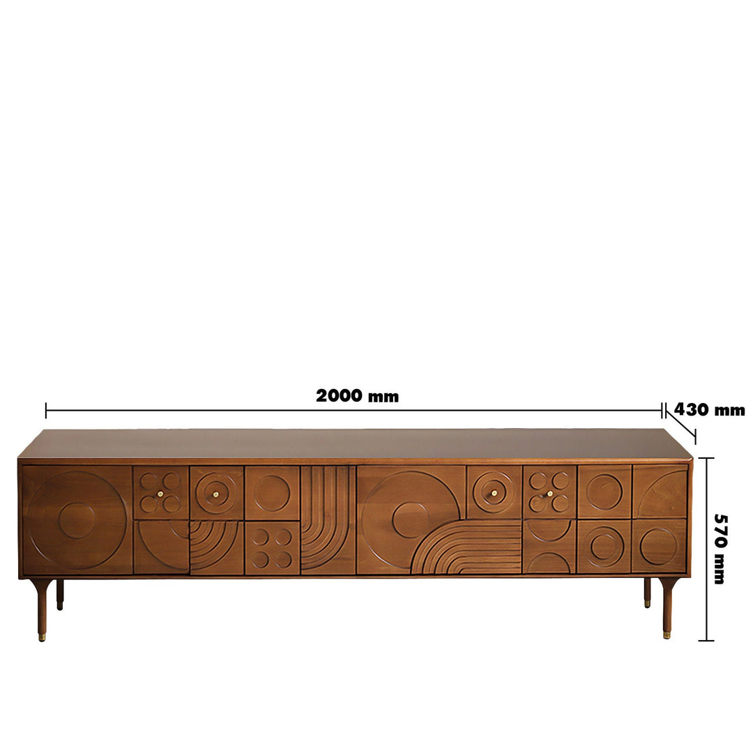 Vintage boxwood tv console madrid size charts.
