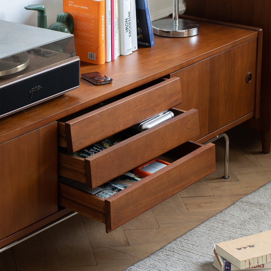 Bauhaus boxwood tv console silver salt environmental situation.