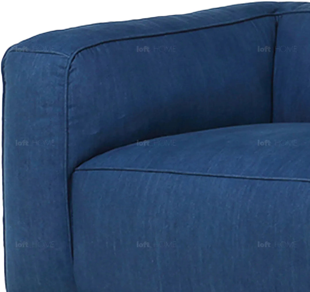 Minimalist canvas fabric 3 seater sofa finesse with context.