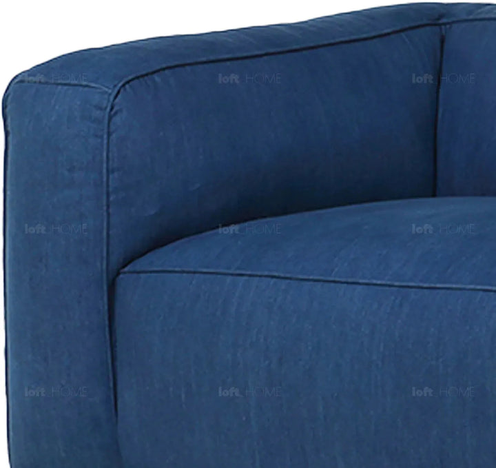 Minimalist canvas fabric 3 seater sofa finesse with context.