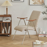 Vintage mixed weave fabric 1 seater sofa glen primary product view.