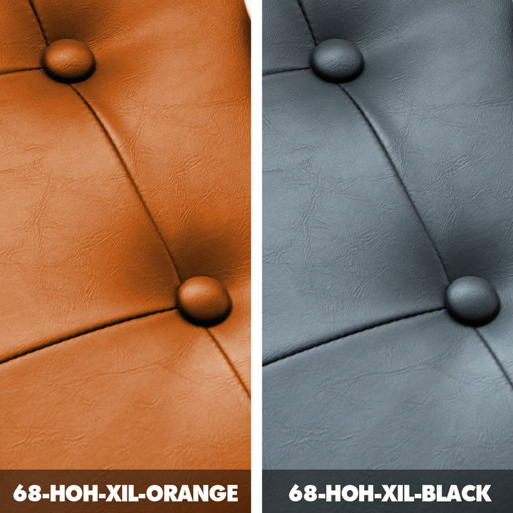 Bauhaus pu leather dining bench hoh xil color swatches.