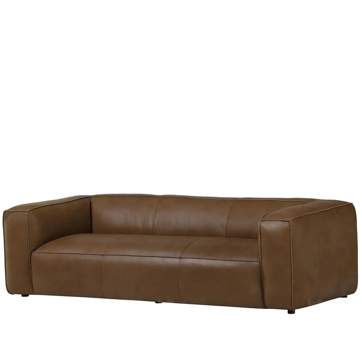 Minimalist Genuine Leather 3 Seater Sofa FINESSE LEATHER