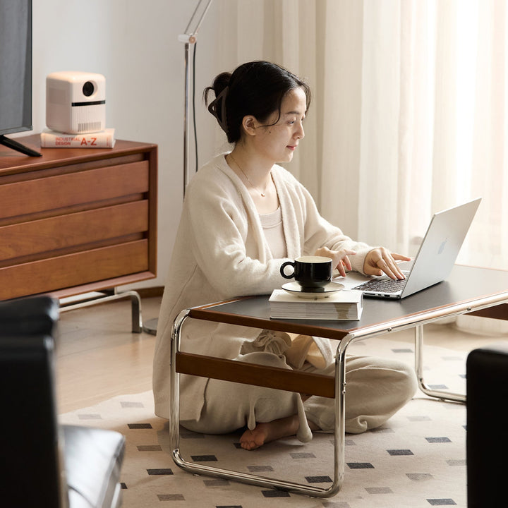 Vintage Boxwood Sintered Stone Coffee Table Set RIO