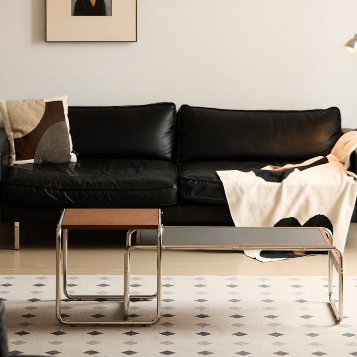 Vintage boxwood sintered stone coffee table set rio detail 4.