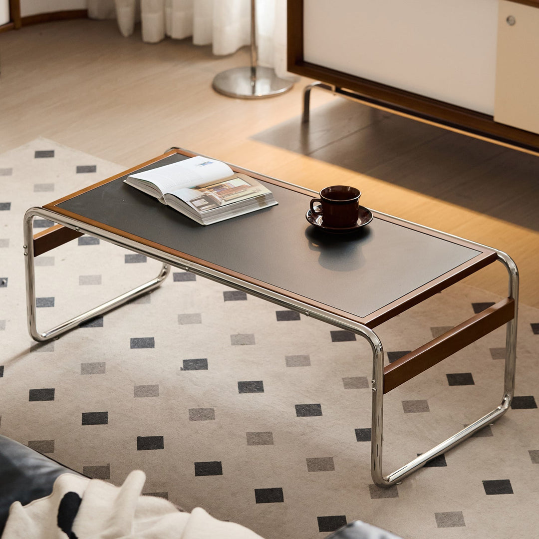 Vintage boxwood sintered stone coffee table set rio material variants.