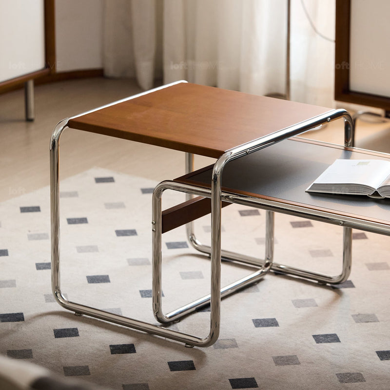 Bauhaus Boxwood Sintered Stone Coffee Table Set RIO Color Swatches