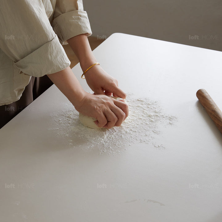 Vintage Boxwood Sintered Stone Dining Table SEASON
