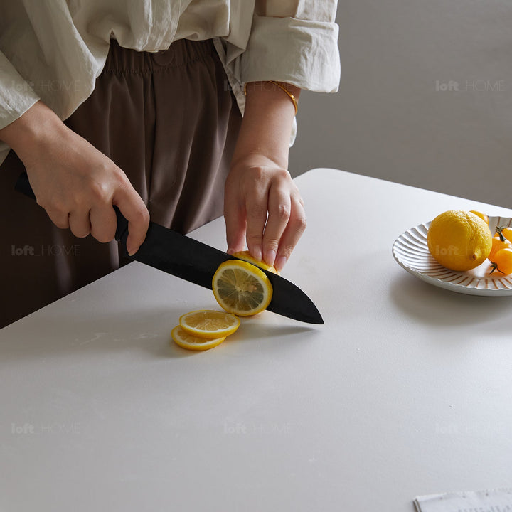 Vintage boxwood dining table season detail 3.