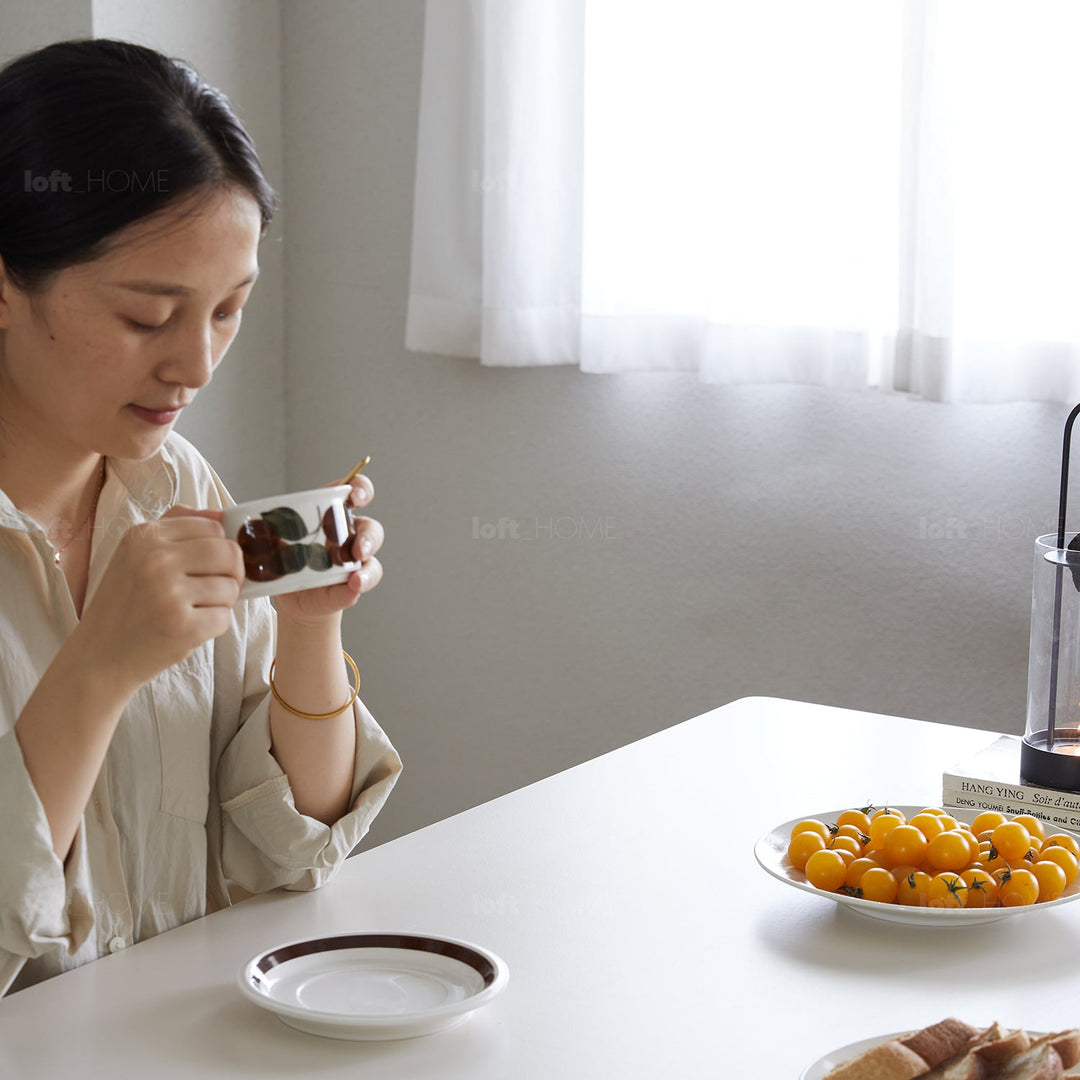 Vintage Boxwood Sintered Stone Dining Table SEASON