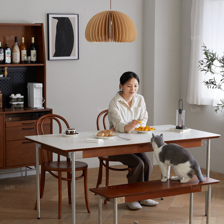 Vintage Boxwood Sintered Stone Dining Table SEASON