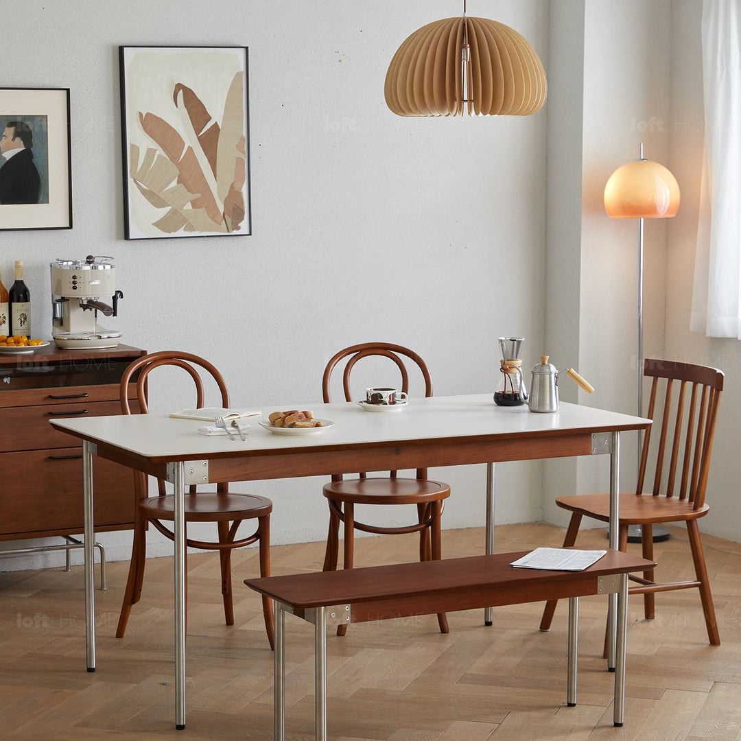 Vintage Boxwood Sintered Stone Dining Table SEASON