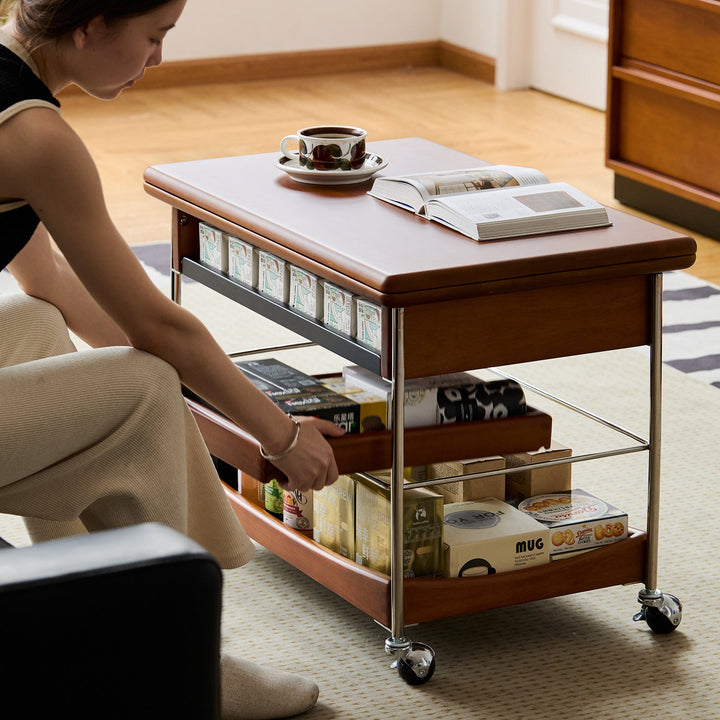 Bauhaus boxwood extendable coffee table versa conceptual design.