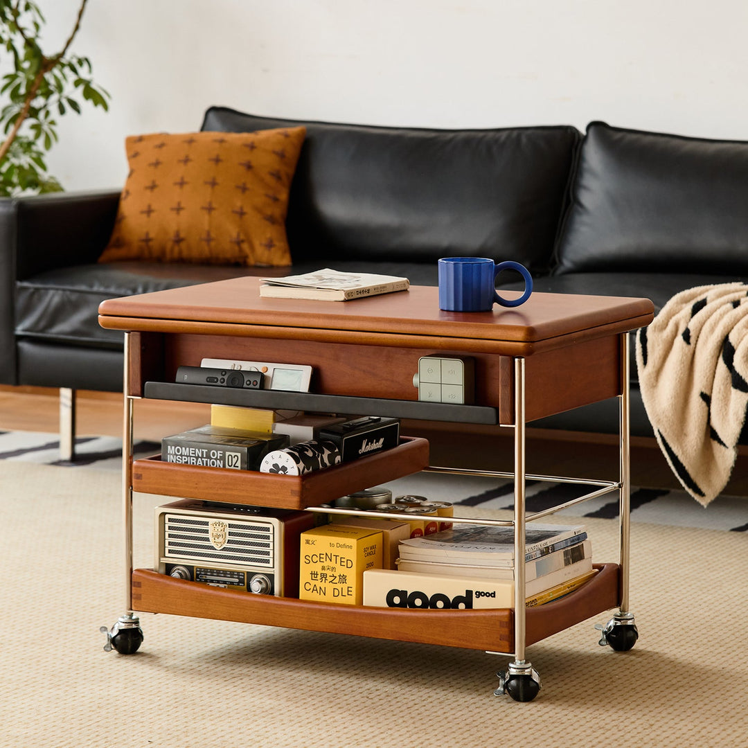 Bauhaus boxwood extendable coffee table versa situational feels.