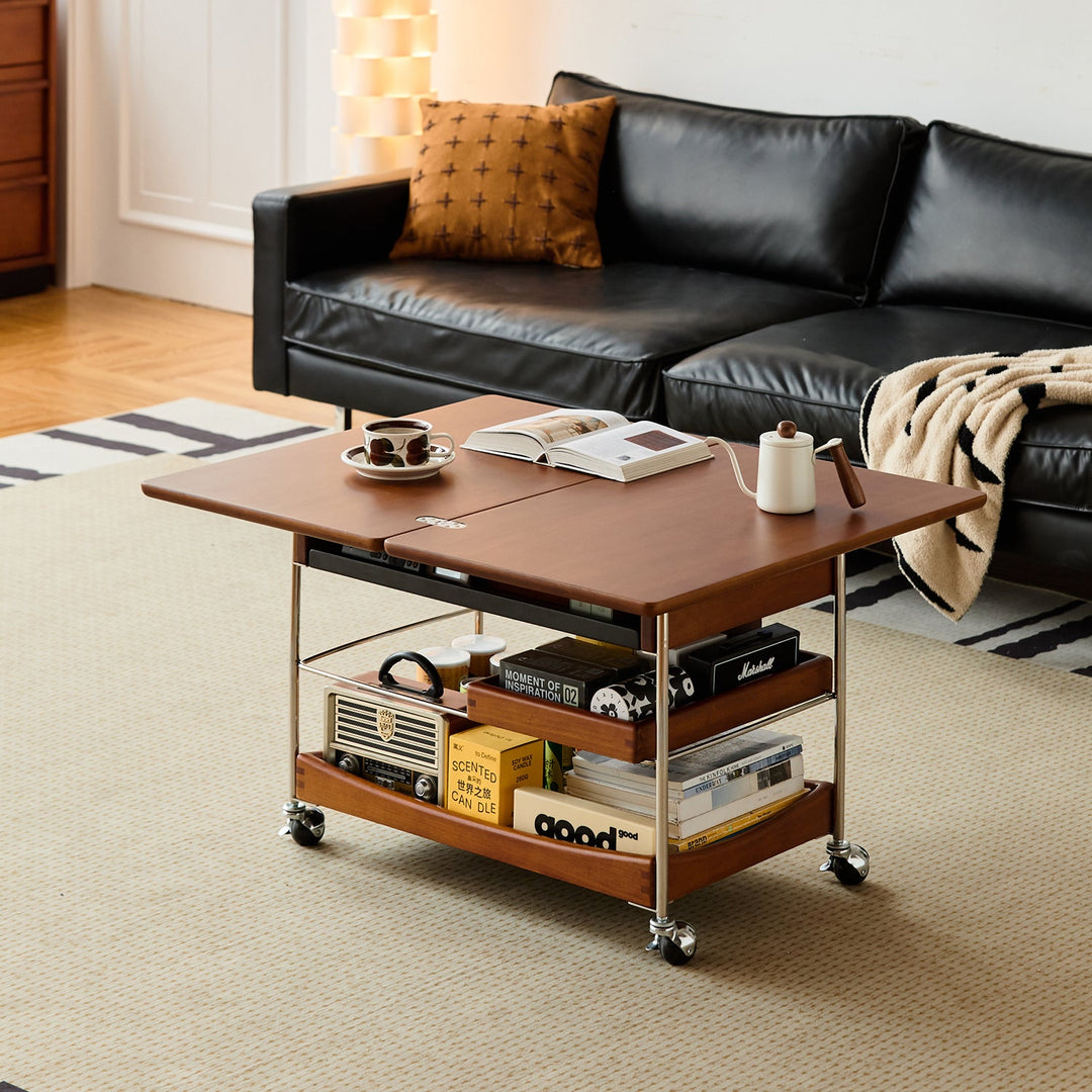 Bauhaus boxwood extendable coffee table versa primary product view.
