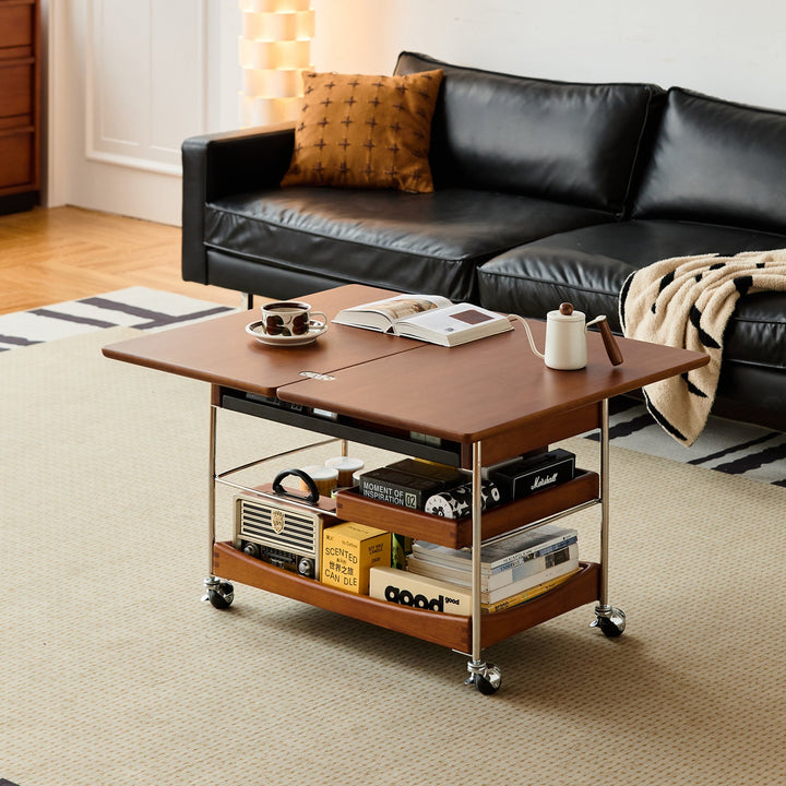 Bauhaus boxwood extendable coffee table versa primary product view.