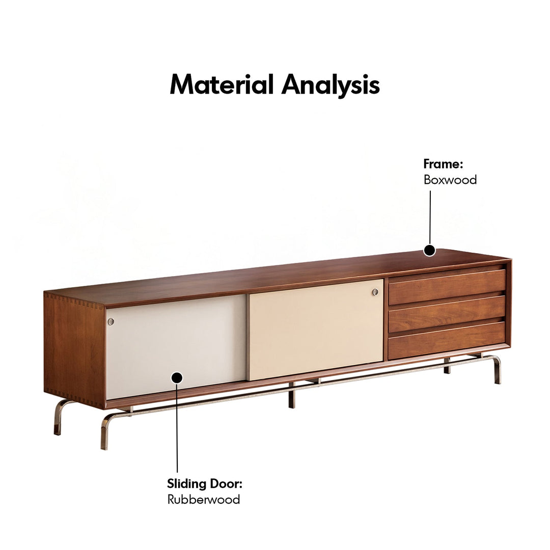 Bauhaus boxwood sliding door tv console moonrise detail 7.