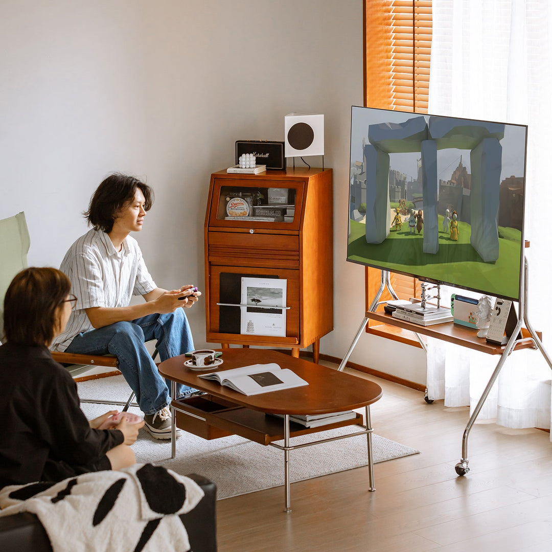 Bauhaus boxwood tv hanger charles primary product view.