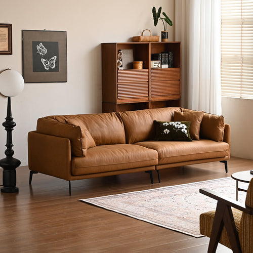 Vintage Genuine Leather 2 Seater Sofa BRAVO Good to Know Preview-1