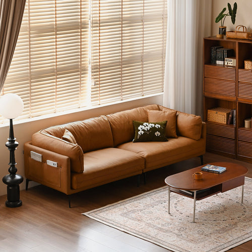 Vintage Genuine Leather 3 Seater Sofa BRAVO Good to Know Preview-1