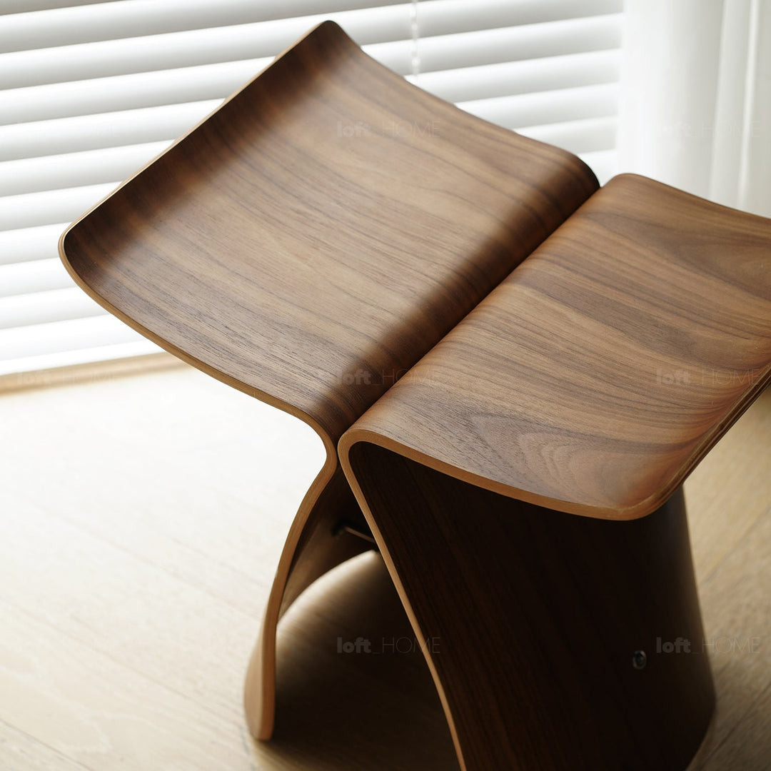 Vintage Plywood Stool FLYER