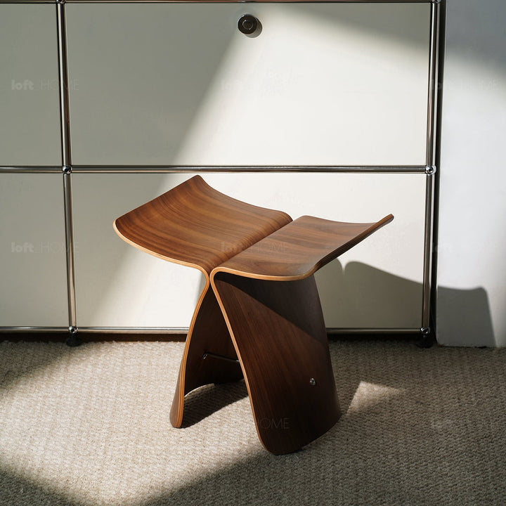 Vintage Plywood Stool FLYER