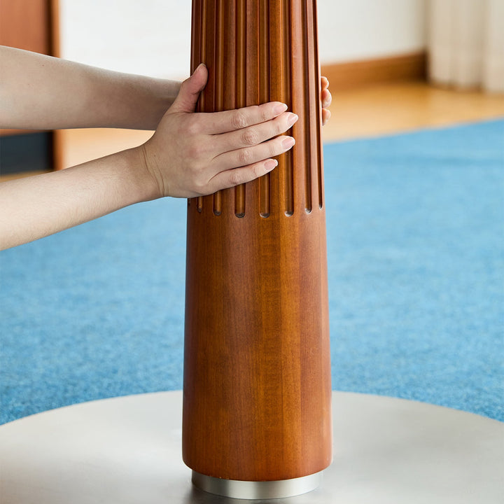 Vintage Sintered Stone Round Dining Table GREY