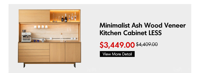 more product details and feature of Minimalist Ash Wood Veneer TV Hanger ROAM