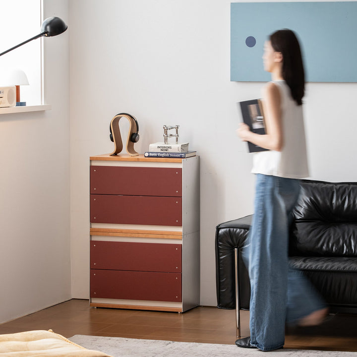 Bauhaus Aluminium Modular Chest Of Drawer GEOMETRIC