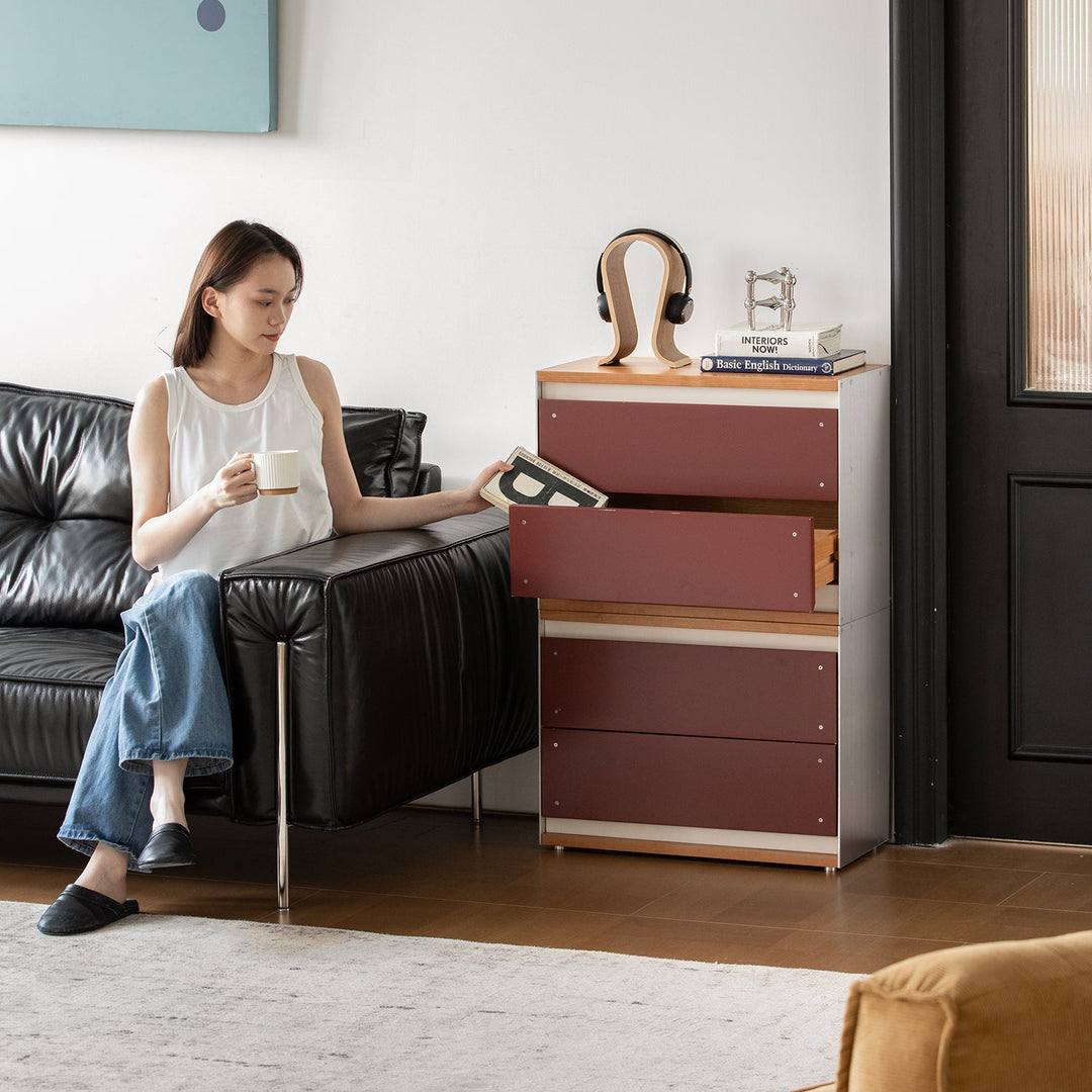 Bauhaus Aluminium Modular Chest Of Drawer GEOMETRIC