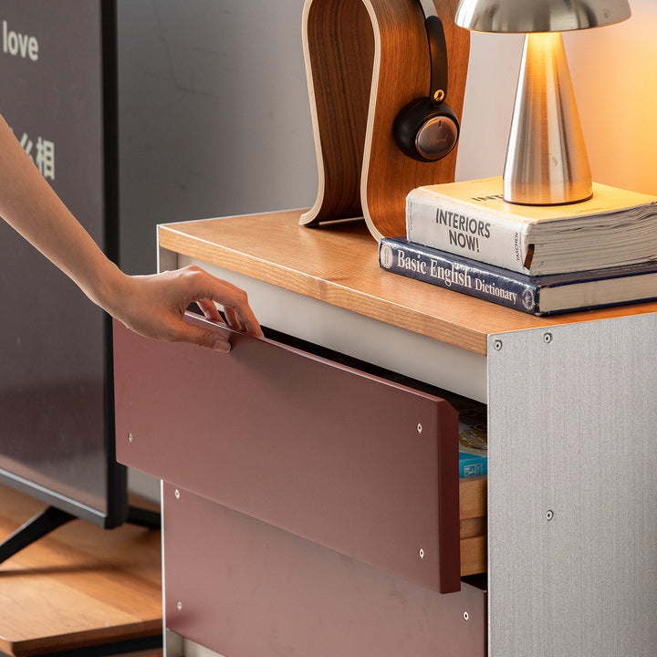 Bauhaus Aluminium Modular Chest Of Drawer GEOMETRIC