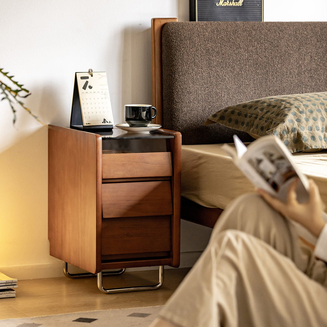 Bauhaus boxwood side table sita material variants.