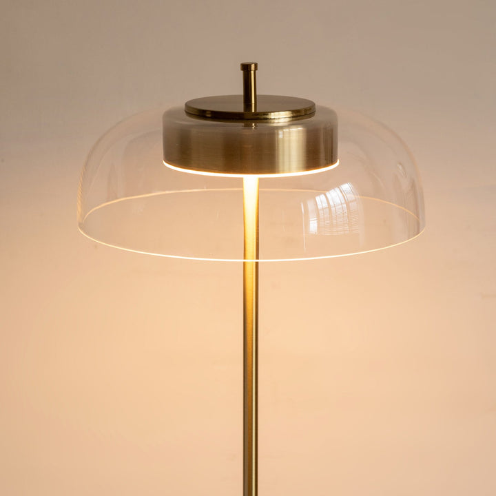 Bauhaus brass table lamp dream color swatches.