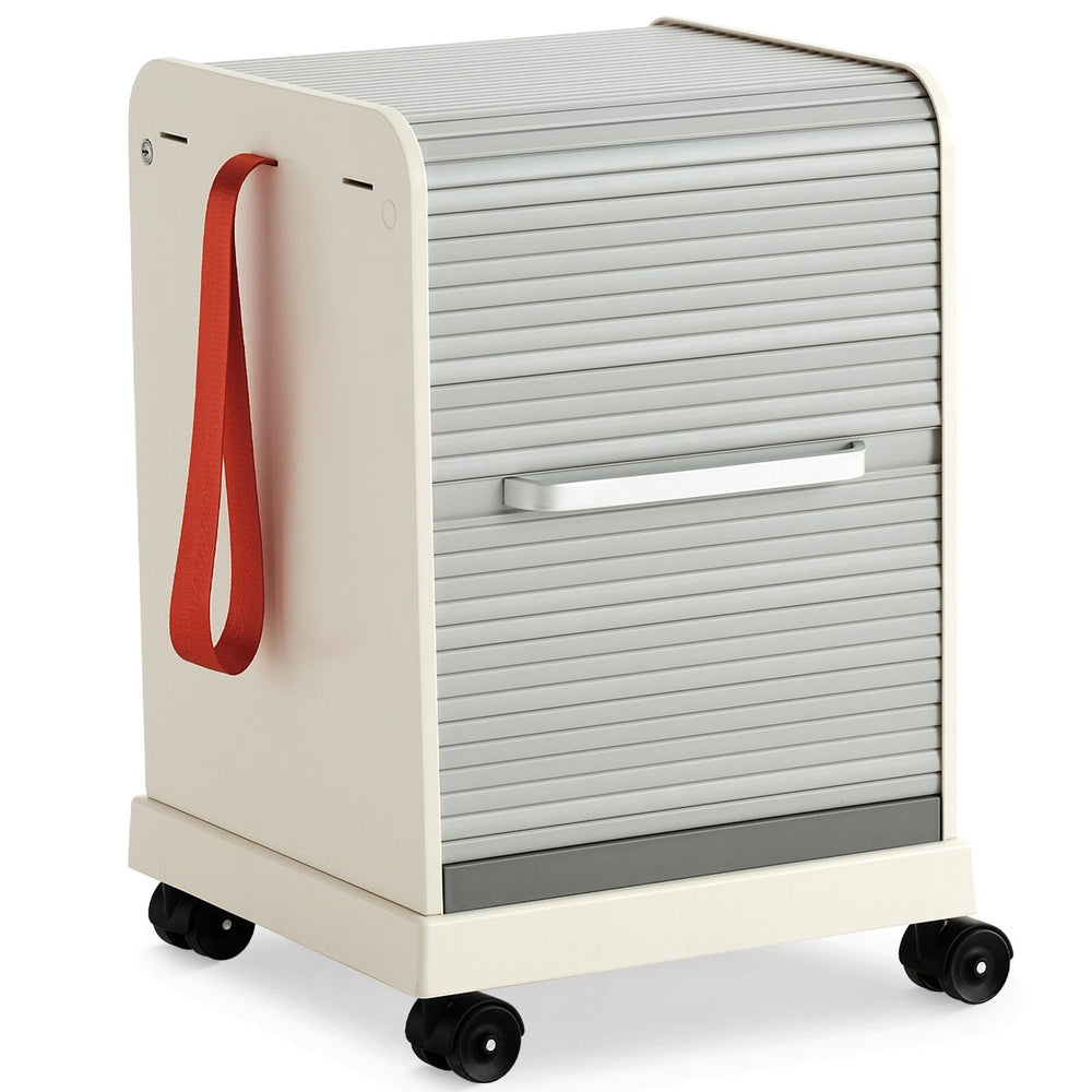 Bauhaus plastic removable side table follow me in white background.